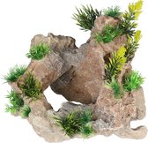 Aqua Della - Aquariumdecoratie - Vissen - Green Limestone 24x20x21,5cm - 1st