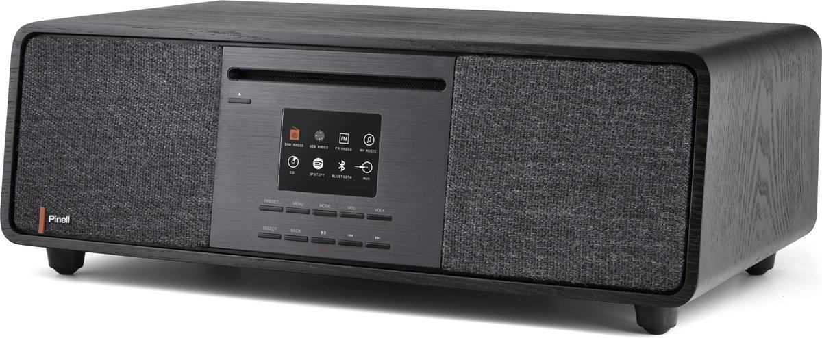 Pinell Supersound 701 - Digitale Alleskunner - DAB+ Internetradio - CD Speler