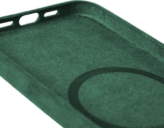 iPhone XS Max - Alcantara Back Cover - Midnight Green – Alcanside