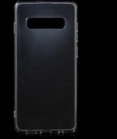 Shop4 - Geschikt voor Samsung Galaxy S10 Plus Hoesje - Zachte Back Case Transparant
