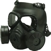 Arvona Masker - Helm - Paintball Masker - Tactical Helmet - Gas Masker - 2 Filters - Leger Groen