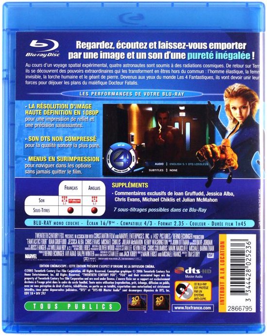 FANTASTIC◇CIRCUS　Blu-ray Fantastic Four [Blu-Ray] (Blu-ray), Artrial Clark | Dvd's | bol