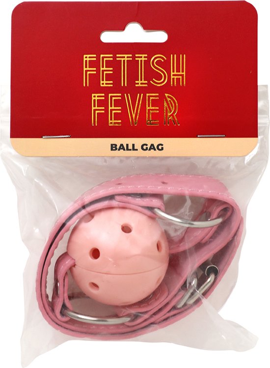 Fetish Fever - Bondage - Ball Gag - Ajustable - Rose