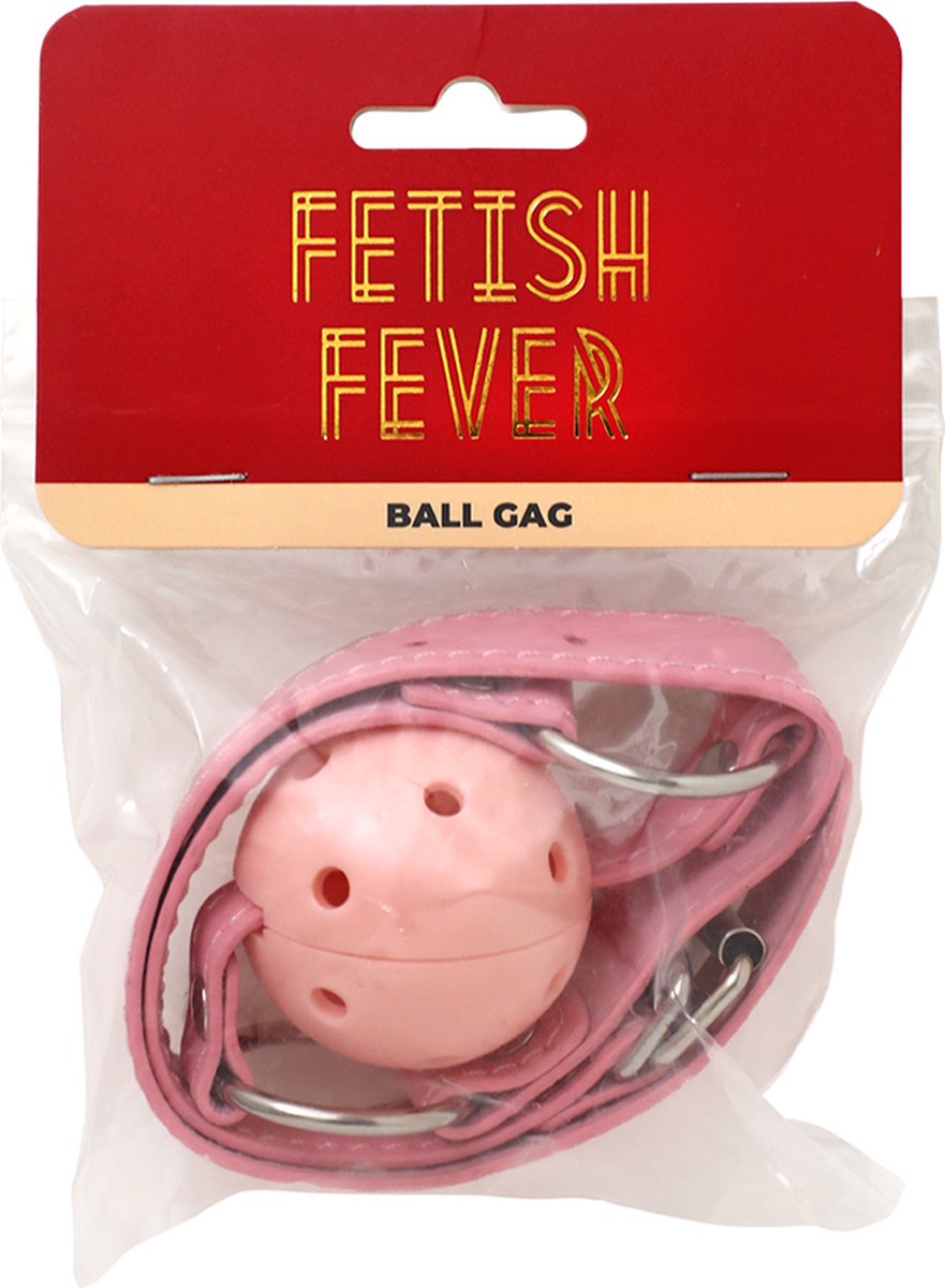 Goedkoopste Fetish Fever - Bondage - Ball Gag - Verstelbaar - Roze