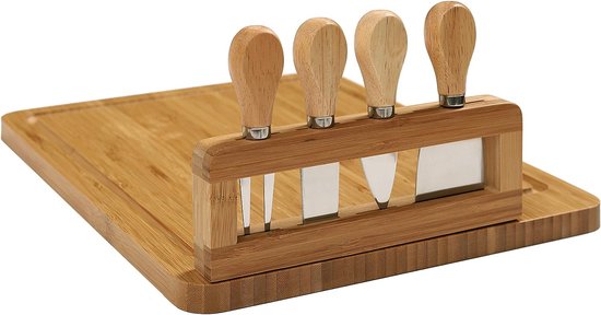 TENNEKER Snijplank bamboehout 40 x 25 x 3 cm kopen