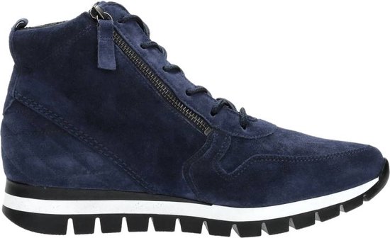 Gabor Sneakers Hoog Sneakers Hoog - blauw - Maat 7.5