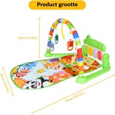 Baby Speelgoed - Baby Gym - Speelmat - Muziek - Activiteits Speelgoed - 590 Gram - Groen