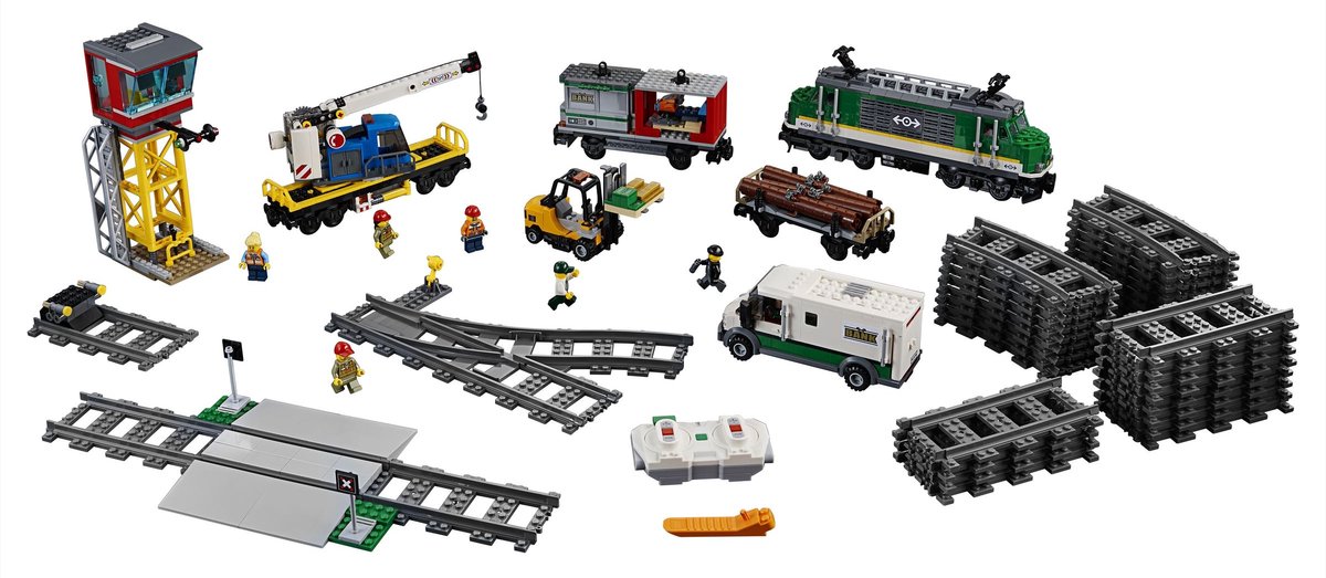 LEGO City Vrachttrein 60198 — afbeelding 24