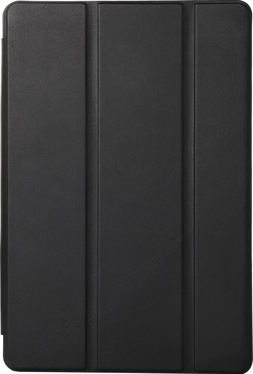 Mobigear Tablethoes geschikt voor Samsung Galaxy Tab S6 Lite Hoes | Mobigear Tri-Fold Bookcase + Stylus Houder - Zwart
