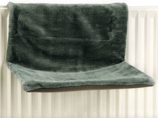 Beeztees sleepy - kattenhangmat - groen - 46x31x24 cm