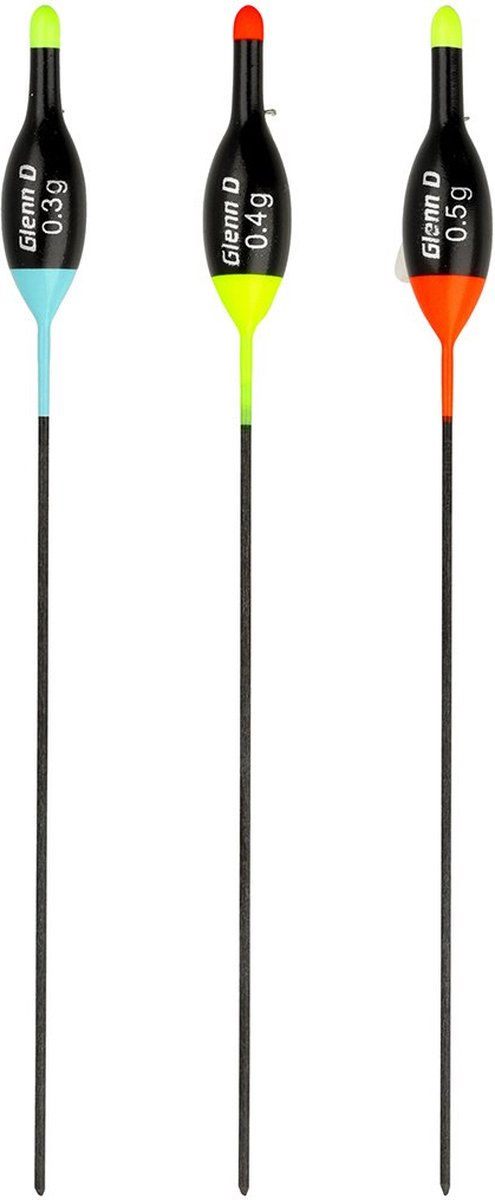 Reniers Fishing Dobber Glenn D Inline 11cm - Maat : Gele Antenne - 0.30g