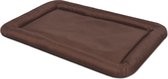 The Living Store Hondenmatras - PU-gecoate Oxford Stof - Bruin - 97 x 62 cm - XXL