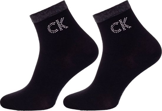 Calvin Klein Sokken - Dames - Maat 37-41 - Zwart