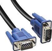 VGA Kabel Adapter Verlengkabel - VGA naar VGA Monitor Kabel 1080p HD - 1.5 Meter - Blauw