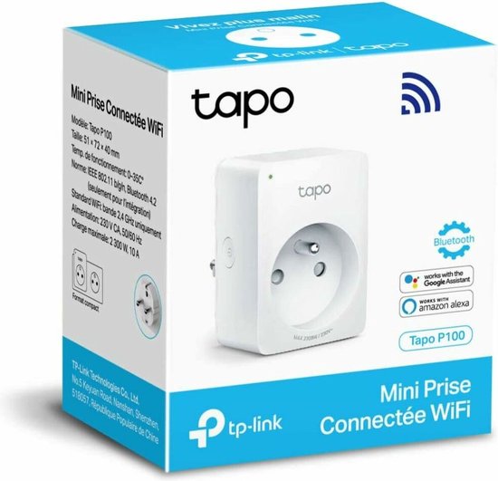 TP-Link Tapo P115 - Mini Slimme Stekker - Smart Plug - Wifi Stopcontact -  Energiebewaking