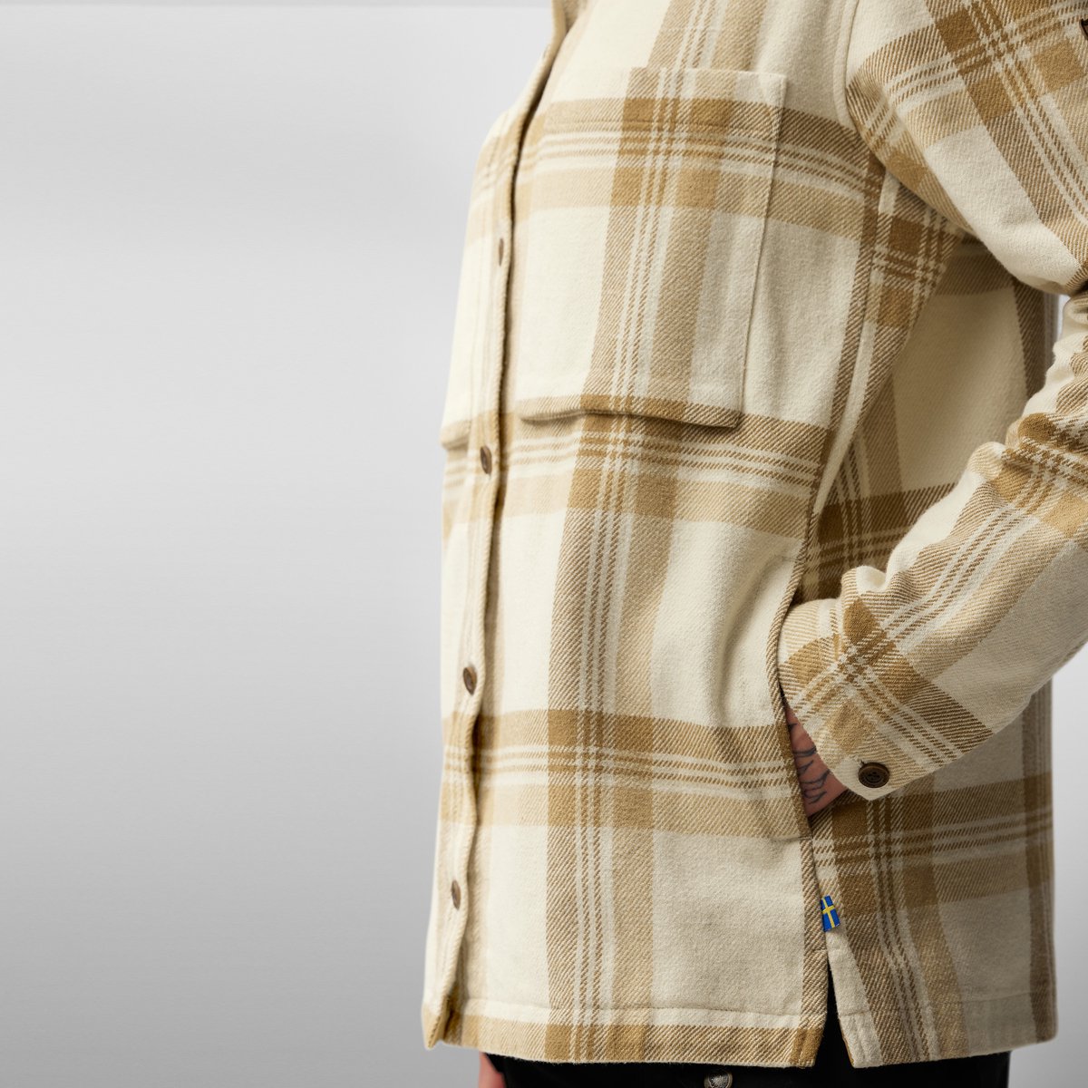 Fjällräven Singi Flannel Chalk -dune Damen_L Default