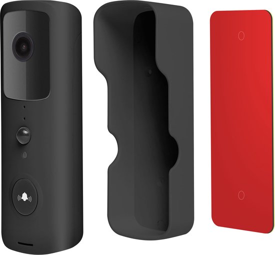 Delight Video Deurbel met Camera En Wifi - Intercom - Full HD 1080p - 150 dagen batterijduur! - Bewegingsdetectie En Nachtzicht - Deurbellen met Camera - 55386BK van Delight — afbeelding 2