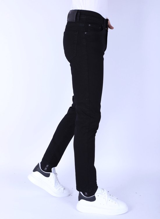 Spijkerbroek Heren Stretch Regular Fit - DP47- Zwart