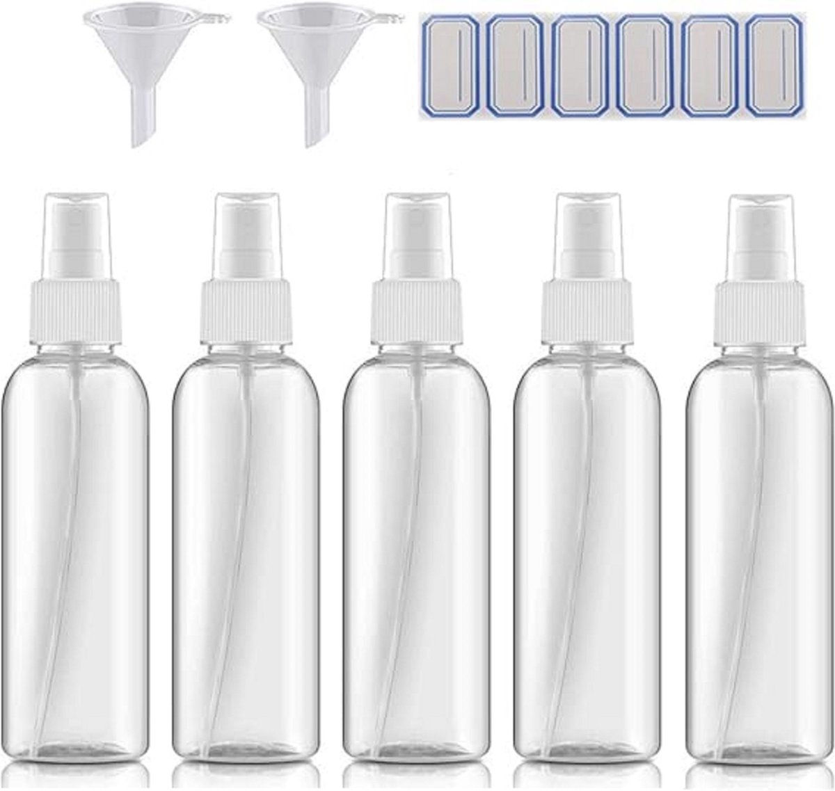 Goedkoopste Spuitfles - Mistspuitfles / Hervulbare rolflessen - Voor reiniging, parfums, etherische olein