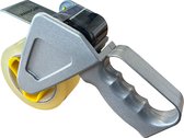 Kortpack - Ergonomische Tapedispenser voor 50mm brede tape - Voorzien van intrekbaar mes - (065.0525)
