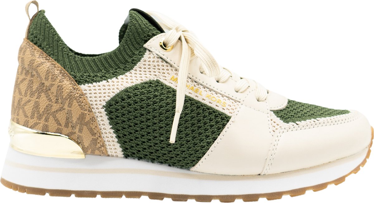 Michael Kors Billie Knit Trainer Dames Amazon Green