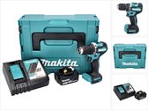 Makita DDF 487 RG1J accuboormachine 18 V 40 Nm borstelloos + 1x oplaadbare accu 6.0 Ah + lader + Makpac