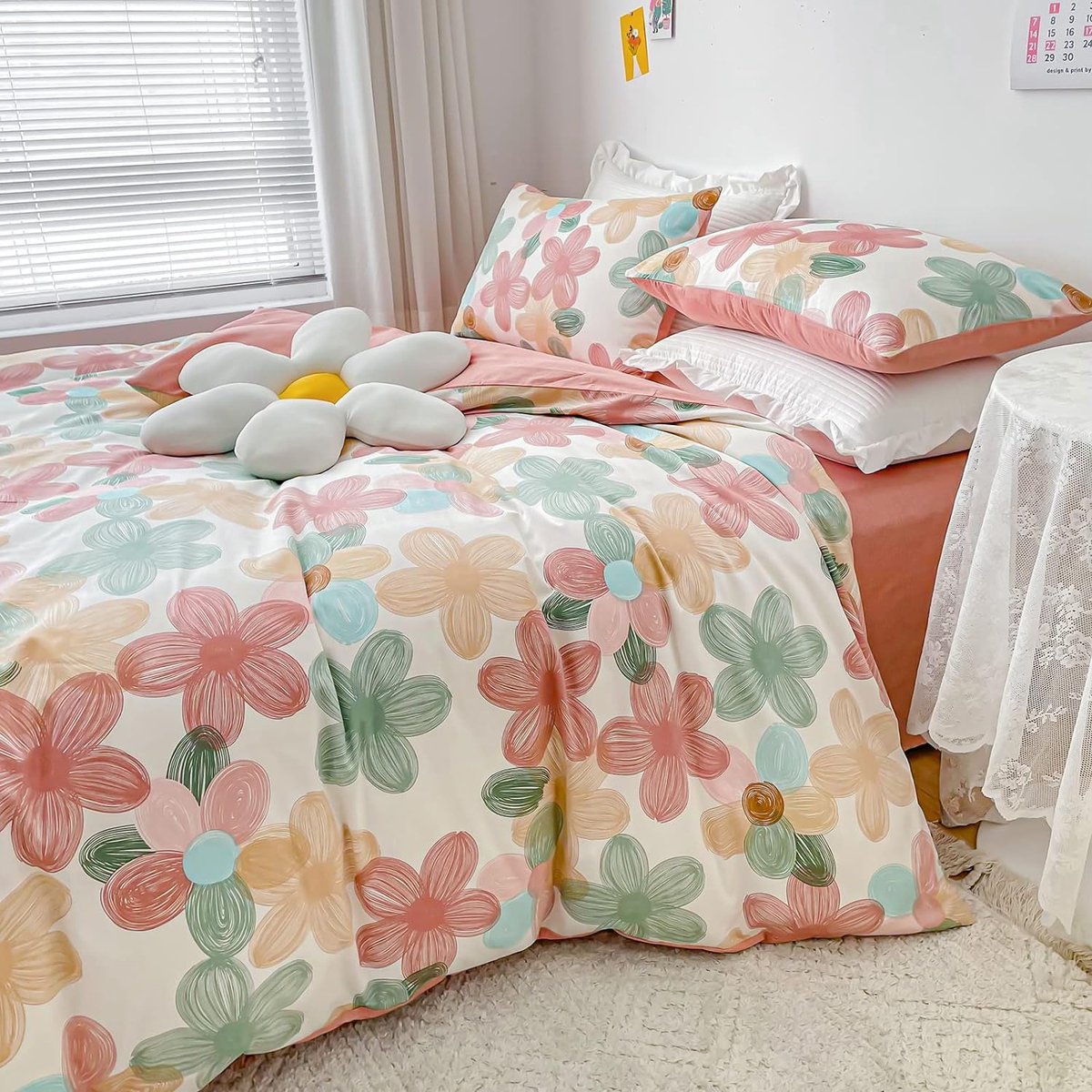 IMFLY Roze beddengoed 135x200 meisjes beddengoed set IMFLY Roze beddengoed 135x200 meisjes beddengoed set