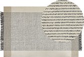 DIVARLI - Modern vloerkleed - Beige - 200 x 300 cm - Wol