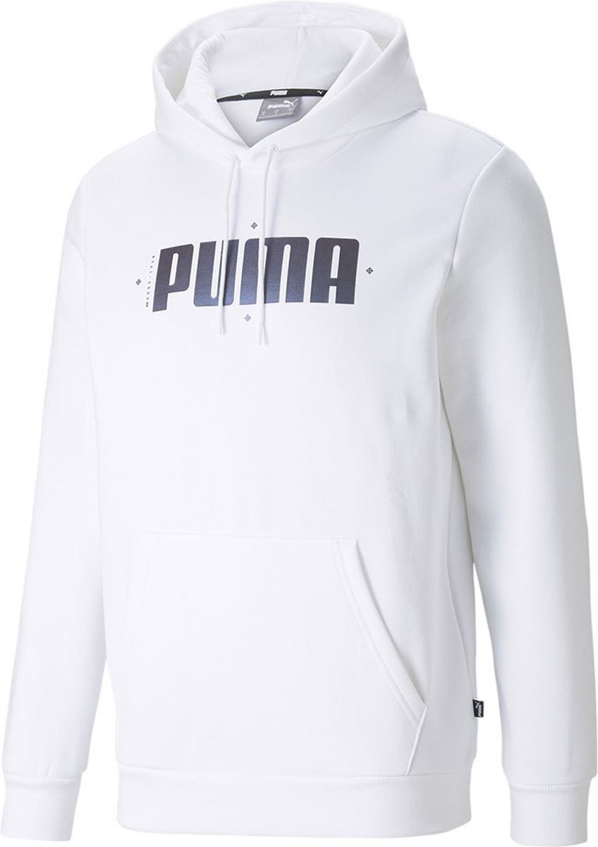 Puma Cyber Graphic Hoodie M Man Wit