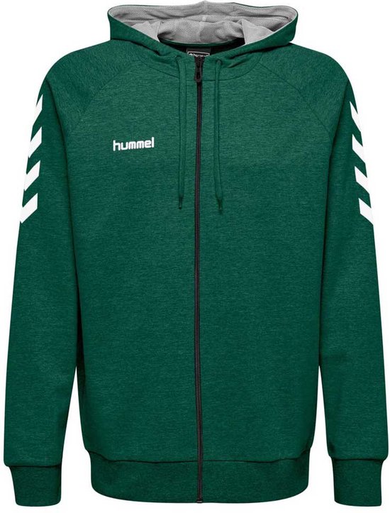 Hummel Go Sweater Met Ritssluiting Evergreen - 12 jaar - Kinderen