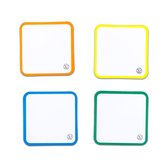 GreenStory - Sticky Whiteboard - Sticky Tabs vierkant set van 8