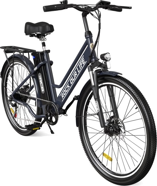Vélo électrique RCB E-bike 26 - 7 Vitesses Max 25km/h - Batterie