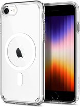 Xtabarya iphone SE 2020 Hoesje Magnetisch met HaloLock Ring , Transparantncover iPhone SE 2020 - Doorzichtig