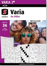 Sanders Puzzelboek Varia 3* De Dikke, editie 36