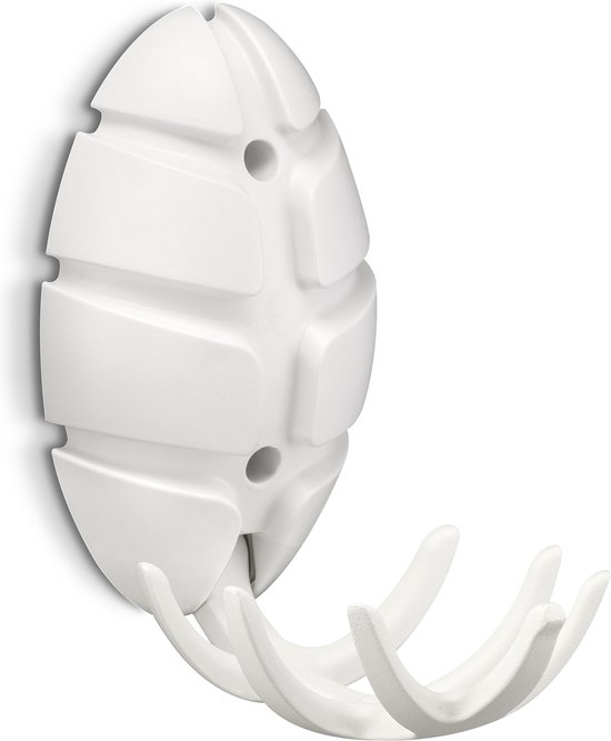 Spinder Design kapstok Bug - Wit / Wit - 7 haken