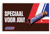 Snickers Giftbox - Chocolade cadeau - Snickers cadeau - "Speciaal voor jou" - Past door brievenbus - 400 g