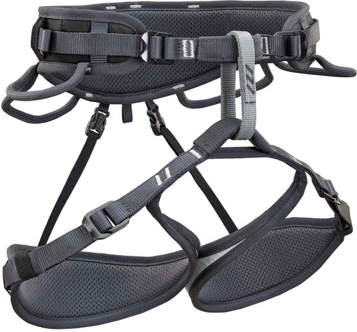 Climbing Technology Ascent Harnas Zwart M-L