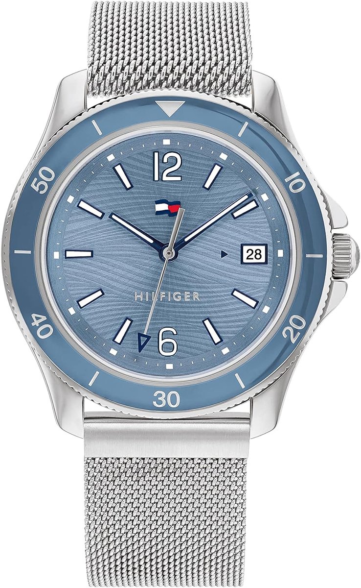 Tommy Hilfiger Adaptive Sport 1782563 Horloge - Staal - Zilverkleurig - Ø 35 mm