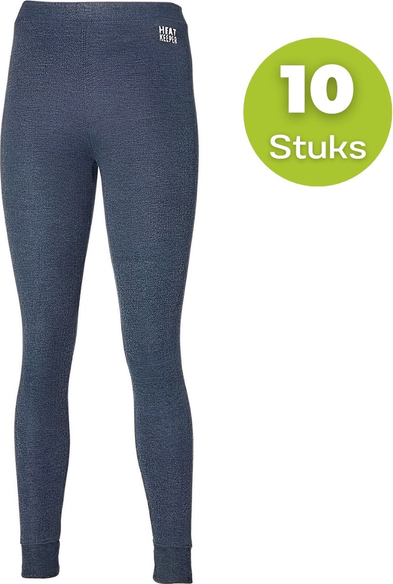 Thermobroek - Dames - Antraciet - M- Set van 10