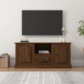 The Living Store TV-meubel - Bruineiken - 100 x 35.5 x 45 cm - Duurzaam materiaal