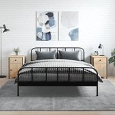The Living Store Nachtkastjes - Sonoma Eiken - Set van 2 - 40x42x60 cm - Duurzaam materiaal