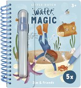 Little Dutch watertekenboek Water magic Jim & Friends - Bambolino Toys