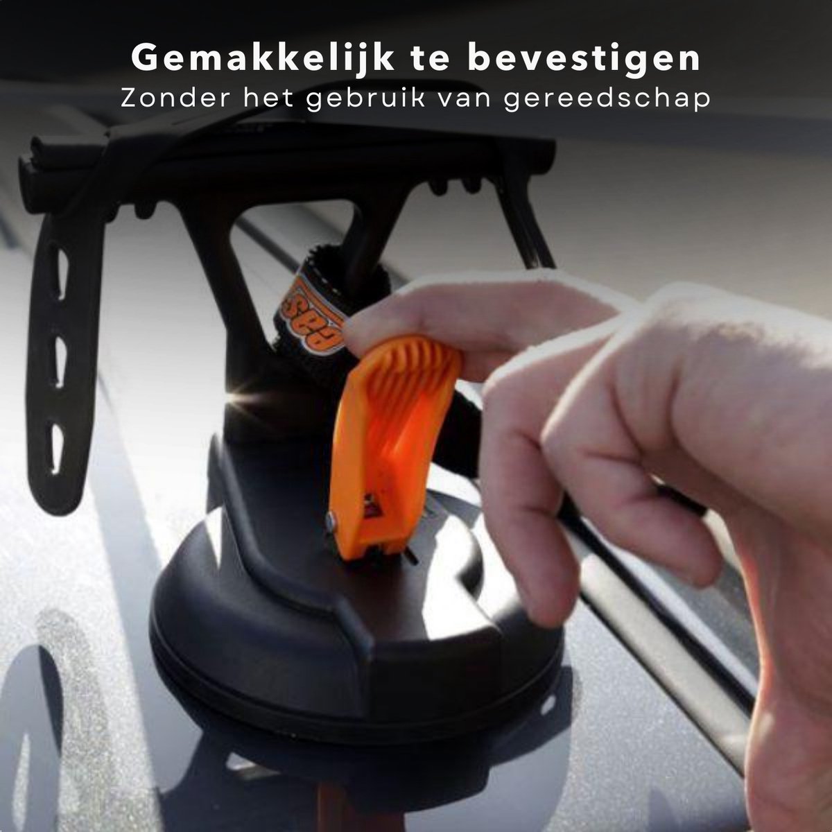 4 Crochets à Ventouse Extra Forts Avec Anneau Rotatif 360° - Charge Max 10 Kg Par Ventouse, Idéal Camping, Voiture, Fenêtre