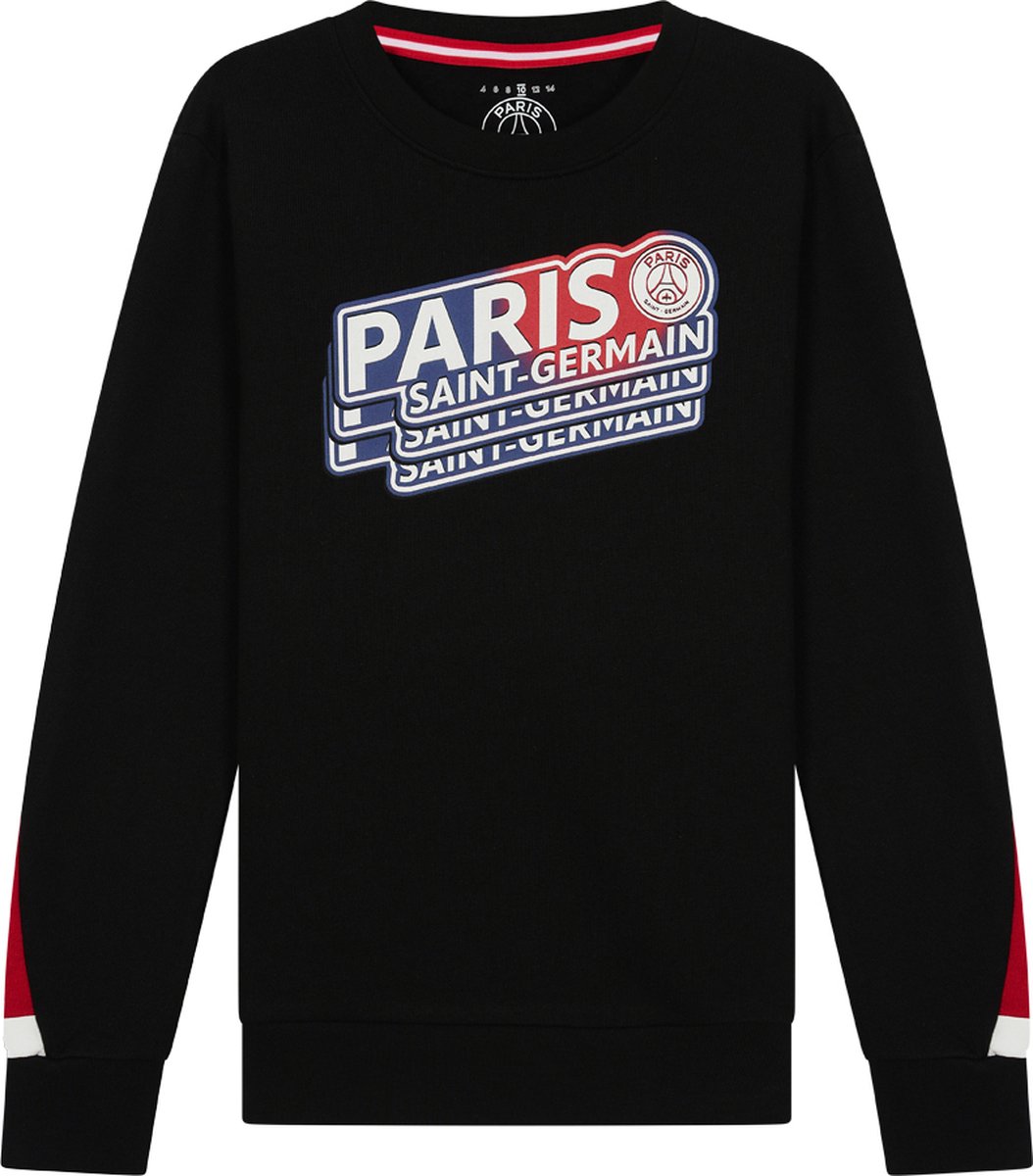 PSG 'Paris' sweater voor kinderen - maat 152 - zwart - Unisex - trui