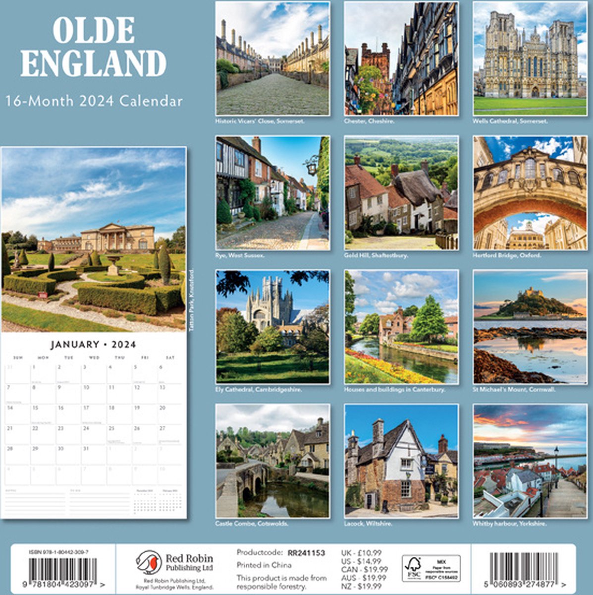 Olde England Kalender 2024  bol.com