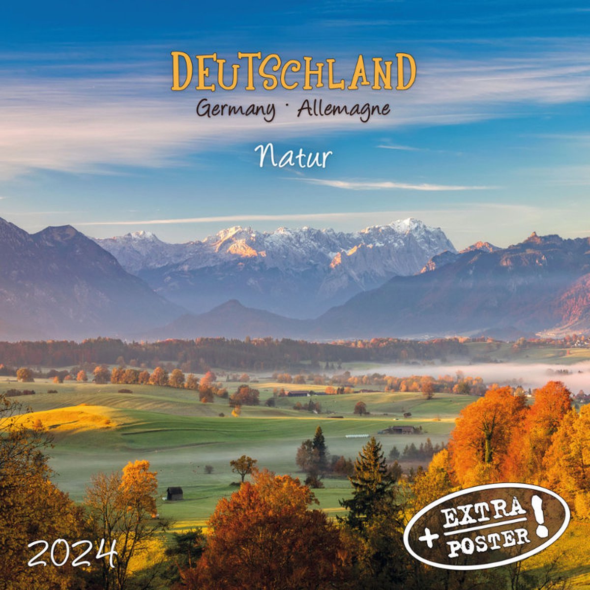Duitsland Natuur Kalender 2024