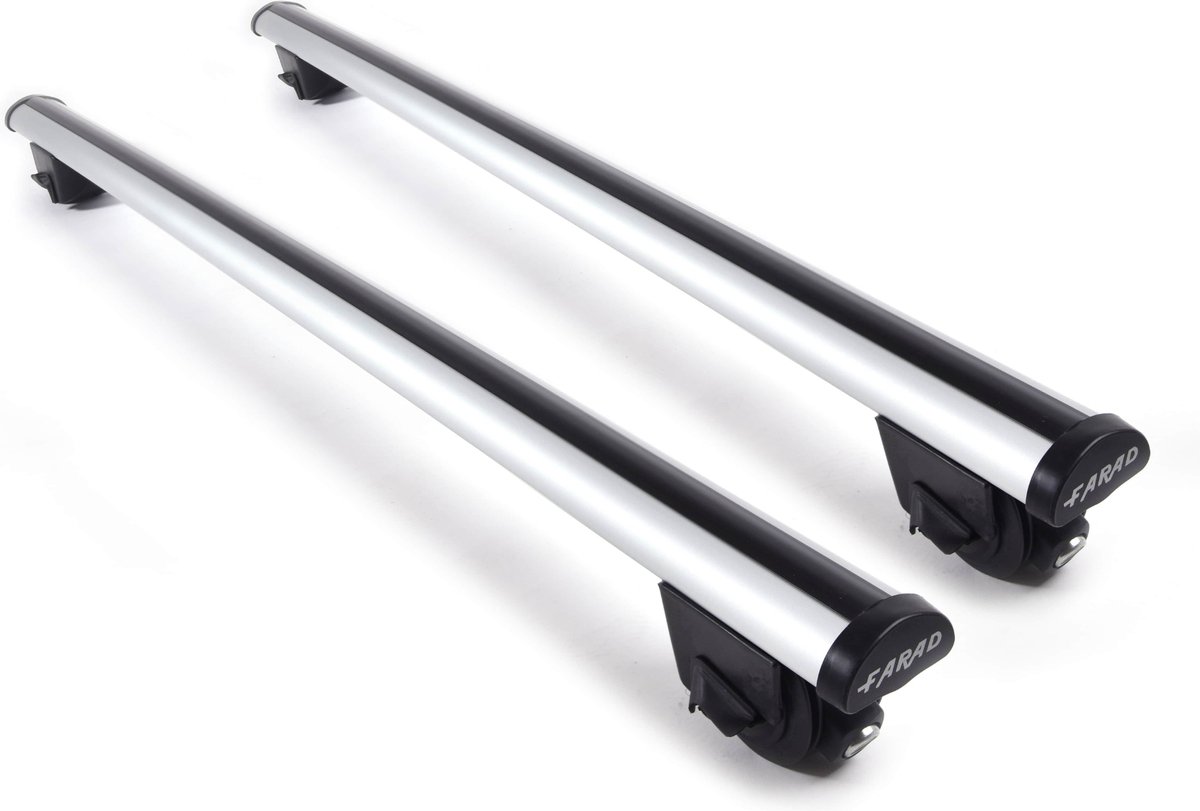 Dakdragers geschikt voor Ford Focus SW 2011 t/m 2018 gesloten dakrailing – Aluminium –100kg laadvermogen – Merk Farad