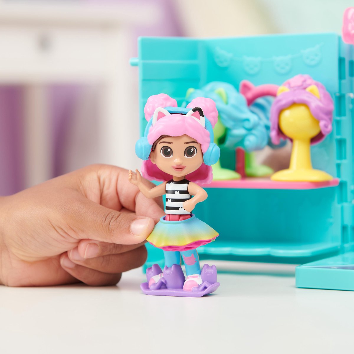Gabby's Poppenhuis - Gabby's Verkleedkamer-speelset met accessories en unieke Gabby-figuur — afbeelding 9