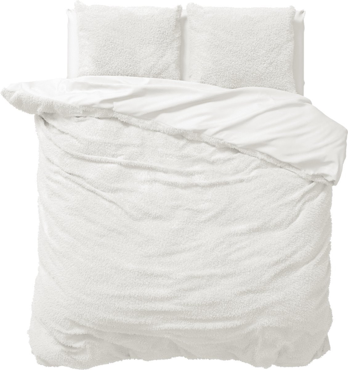Dekbedovertrek Teddy Rib 140x220 – Fluweelzacht & Knus Design - Zwart | Leen Bakker Dekbedovertrek Teddy Rib 140x220 – Fluweelzacht & Knus Design - Zwart | Leen Bakker