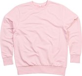 Unisex sweatshirt met lange mouwen Soft Pink - M